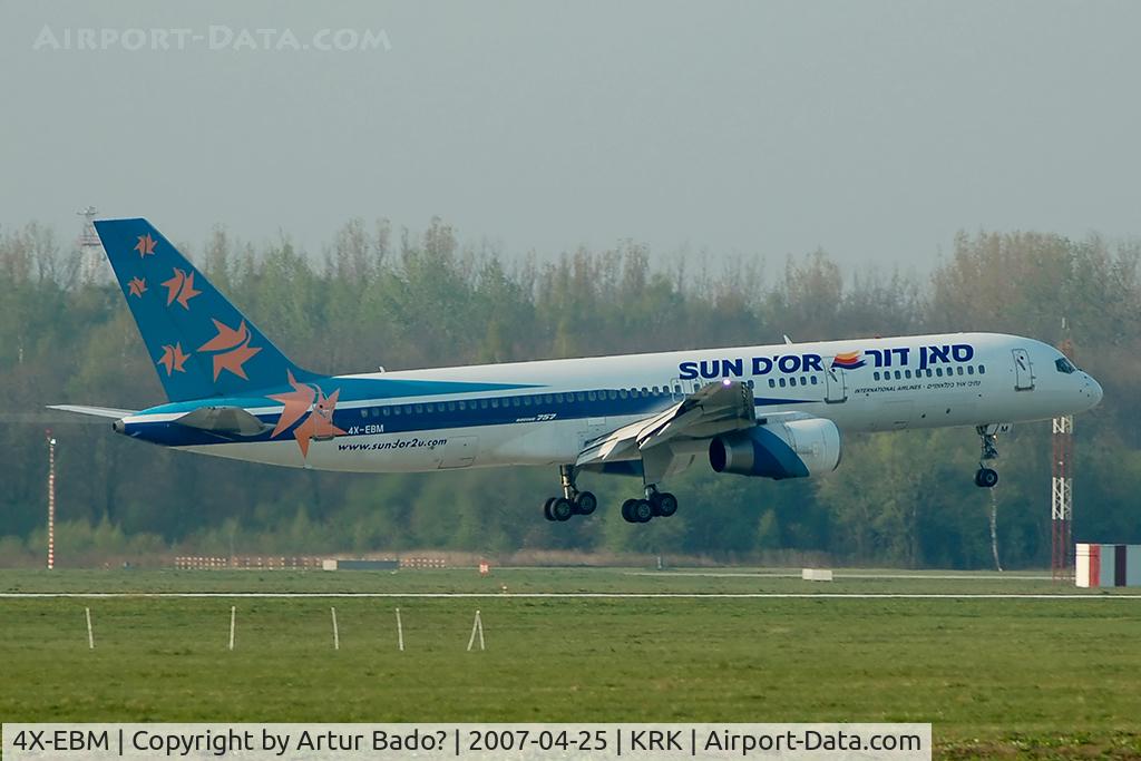 4X-EBM, 1987 Boeing 757-258 C/N 23918, SUN D'OR