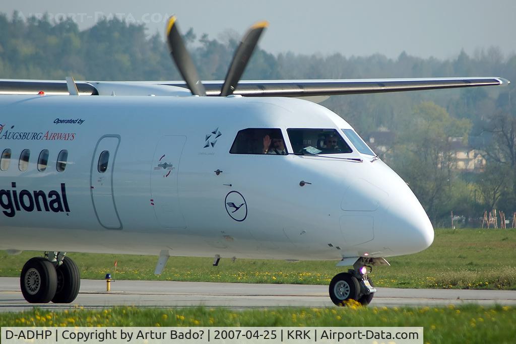 D-ADHP, 1998 De Havilland Canada DHC-8-402 Dash 8 C/N 4003, Augsburg Airways - Lufthansa Regional