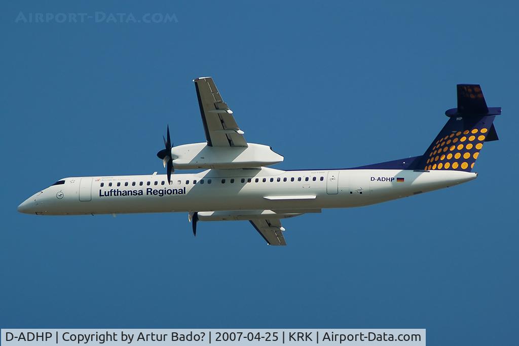 D-ADHP, 1998 De Havilland Canada DHC-8-402 Dash 8 C/N 4003, Lufthansa Regional - Augsburg Airways
