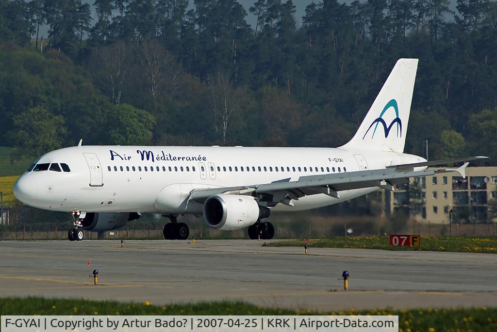 F-GYAI, 1992 Airbus A320-211 C/N 293, AIR Mediterranee