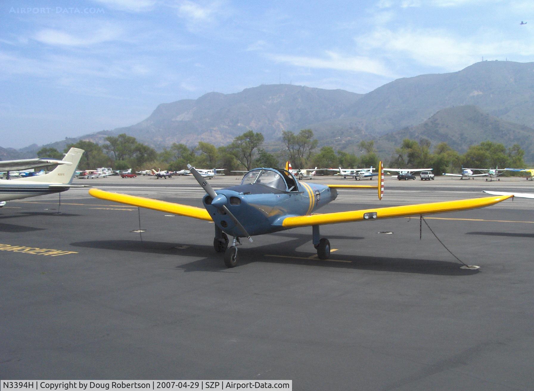 N3394H, 1946 Erco 415C Ercoupe C/N 4019, 1946 ERCO Ercoupe 415-C, Continental A&C75 75 Hp