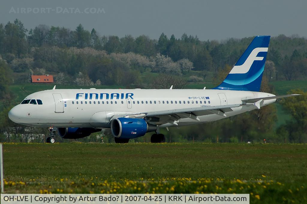 OH-LVE, 2002 Airbus A319-112 C/N 1791, Finnair