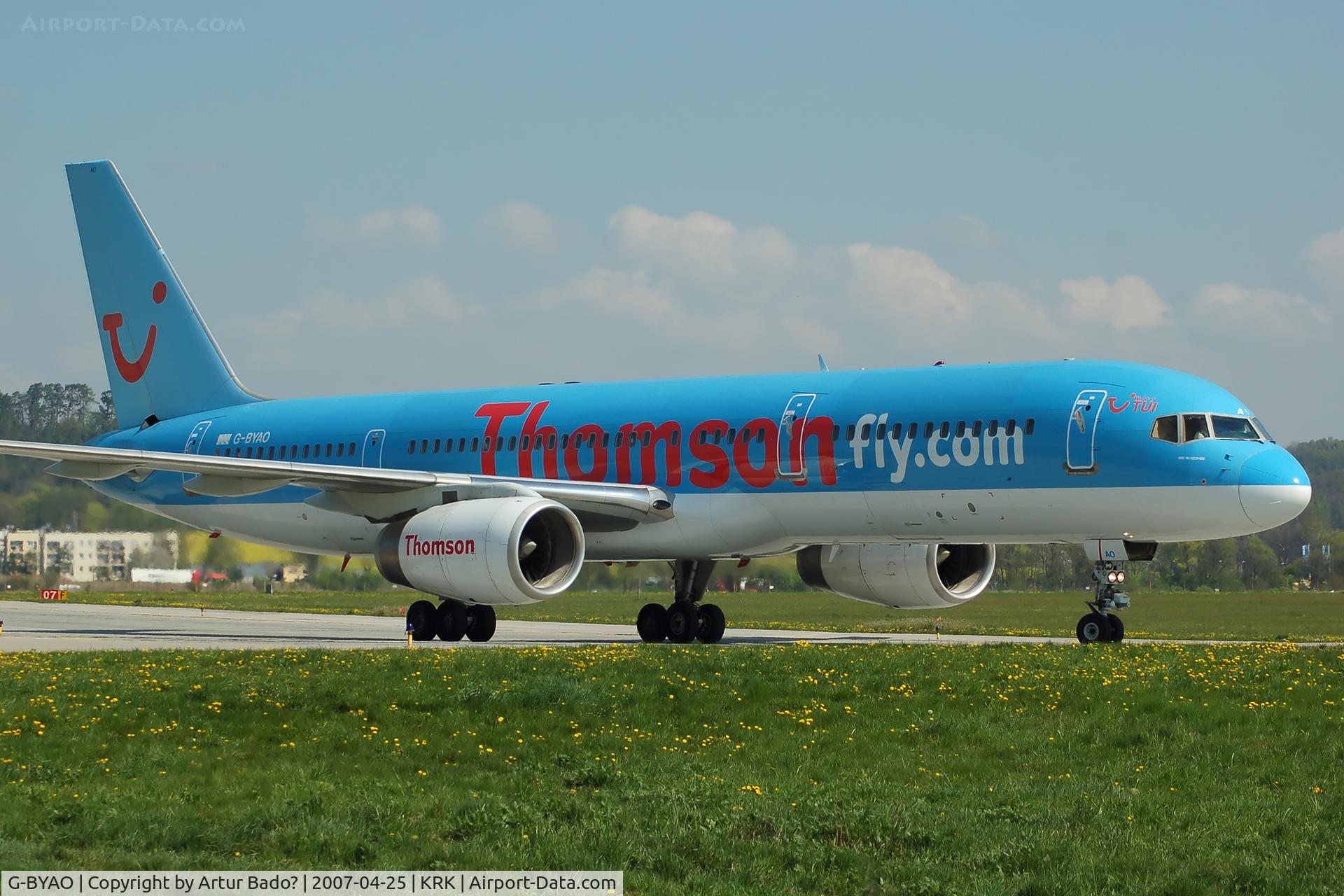G-BYAO, 1994 Boeing 757-204 C/N 27235, Thomson Fly