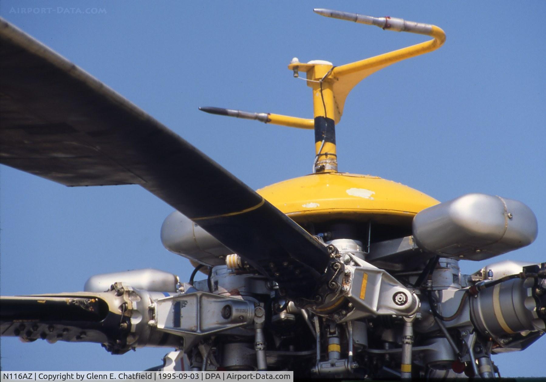 N116AZ, 1964 Sikorsky S-61N C/N 61242, Main rotor assembly