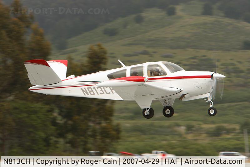 N813CH, 1973 Beech V35B Bonanza C/N D-9536, at the Pacific Coast Dream Machines Show