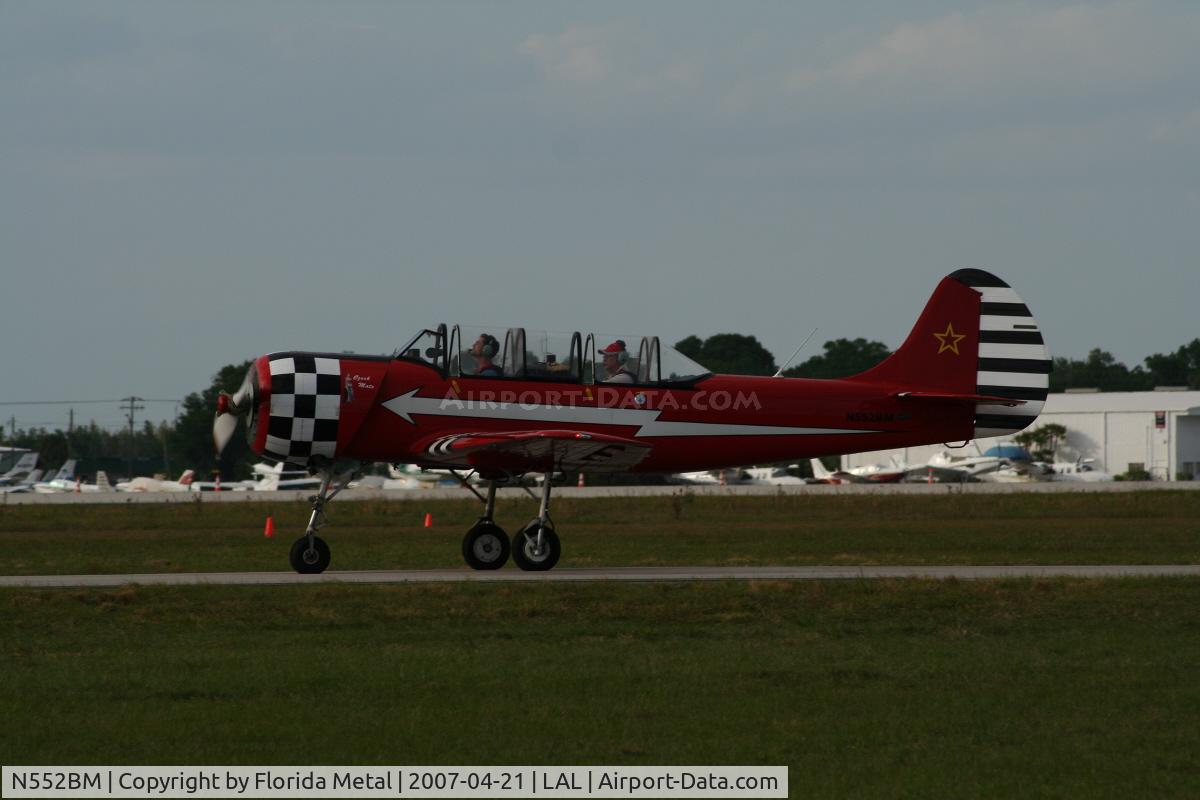 N552BM, 1991 Yakovlev (Aerostar) Yak-52 C/N 9111402, Yak 52