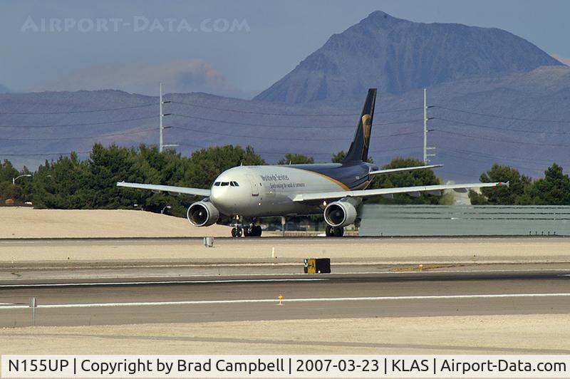 N155UP, 2004 Airbus A300F4-622R C/N 0841, United Parcel Service - 'UPS' / 2004 Airbus A300 F4-622R