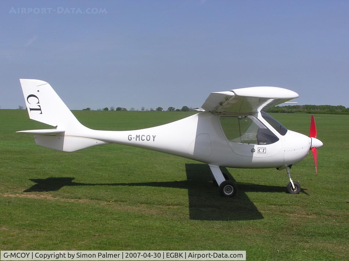 G-MCOY, 2001 Flight Design CT2K C/N 01.04.01.12, CT2K visiting Sywell