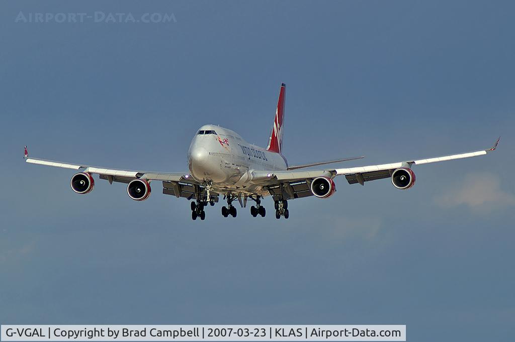 G-VGAL, 2001 Boeing 747-443 C/N 32337, Virgin Atlantic Airways - 'Jersey Girl' / 2001 Boeing Company Boeing 747-443