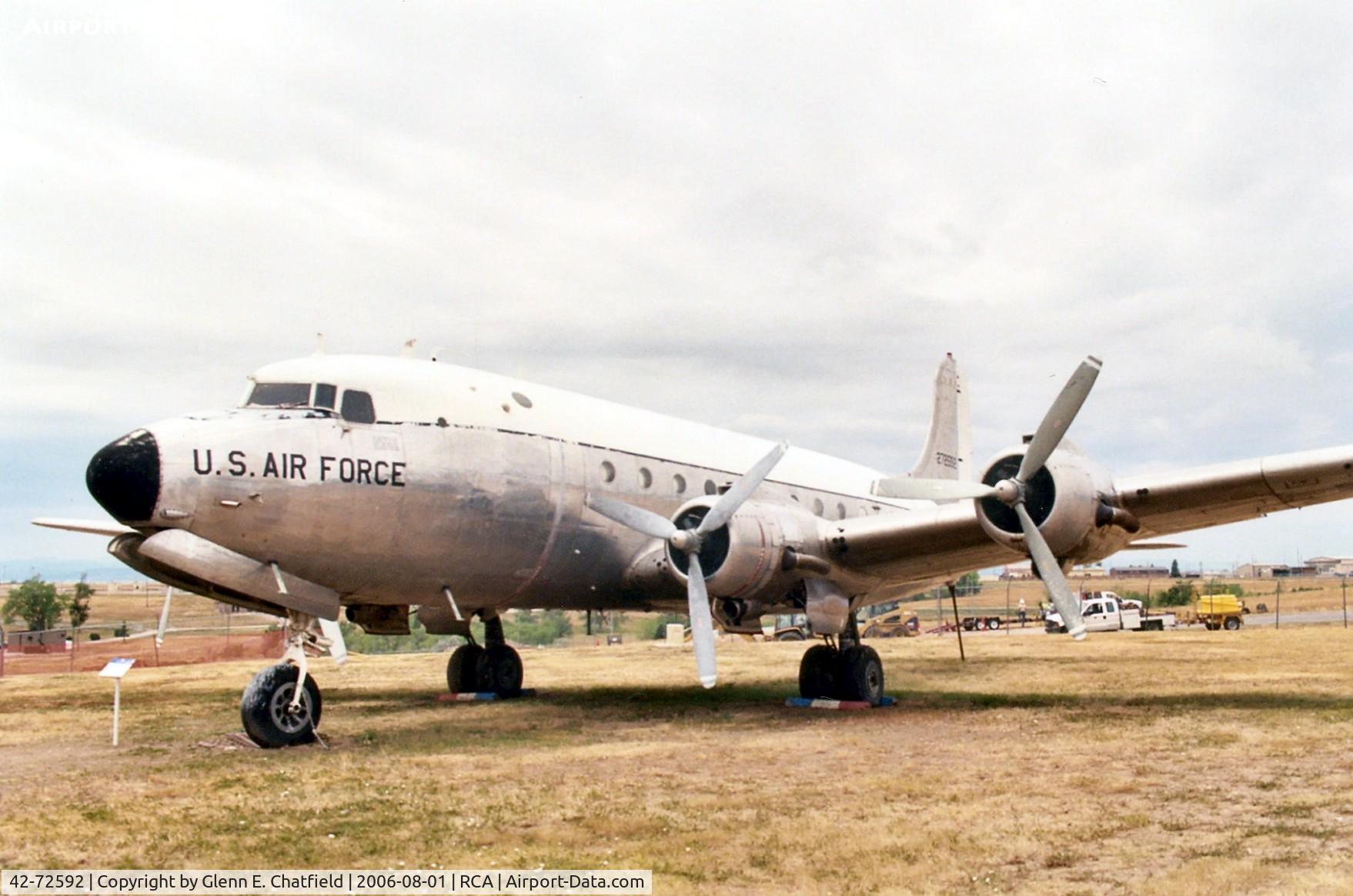 42-72592, 1942 Douglas C-54D-5-DC Skymaster C/N 10697, C-54D at the South Dakota Air & Space Museum