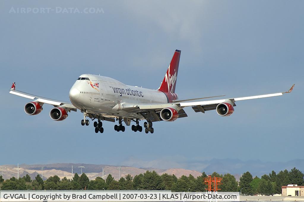G-VGAL, 2001 Boeing 747-443 C/N 32337, Virgin Atlantic Airways - 'Jersey Girl' / 2001 Boeing Company Boeing 747-443