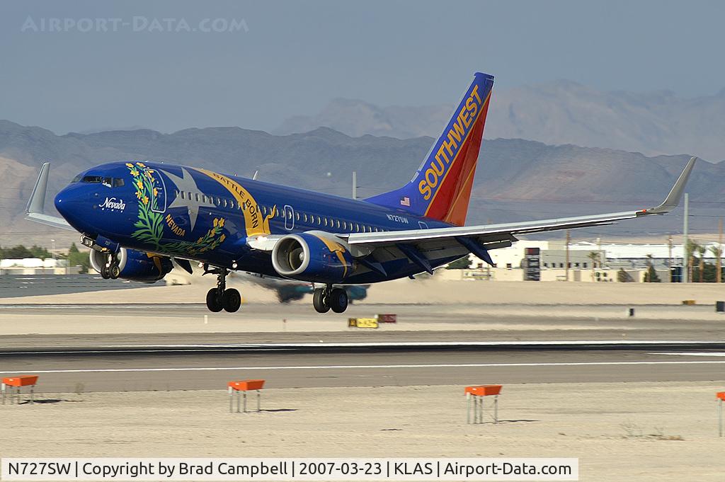 N727SW, 1999 Boeing 737-7H4 C/N 27859, Southwest Airlines - 'Nevada One' / 1999 Boeing 737-7H4