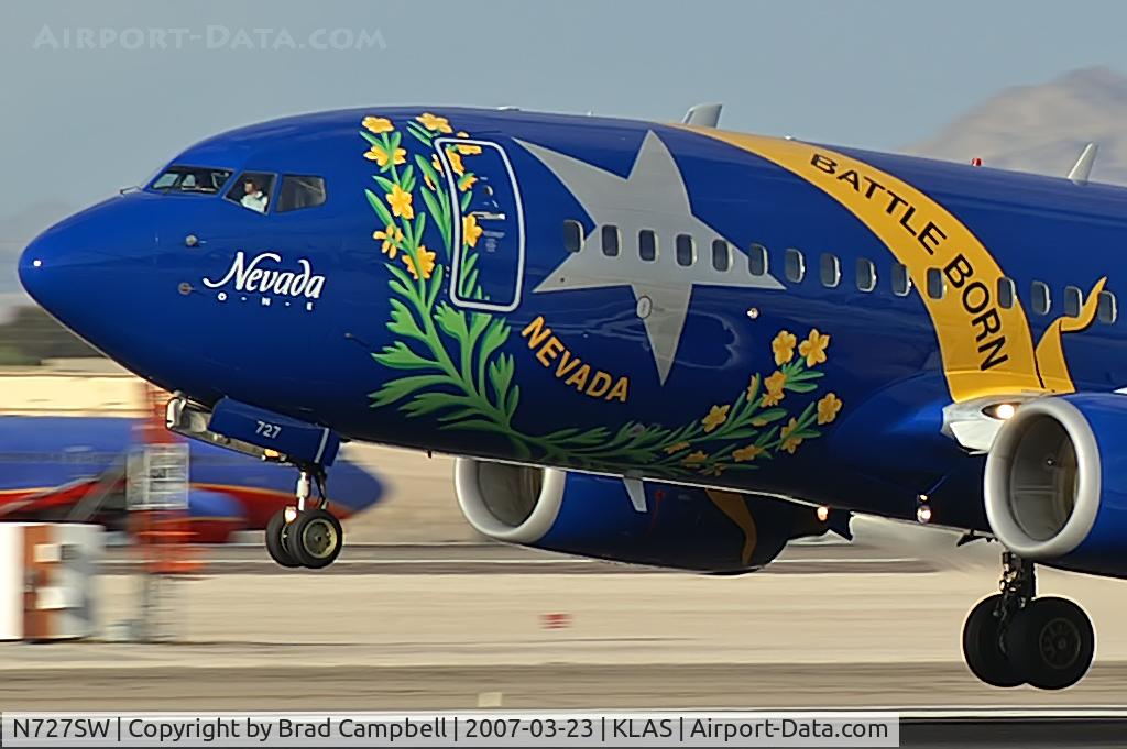 N727SW, 1999 Boeing 737-7H4 C/N 27859, Southwest Airlines - 'Nevada One' / 1999 Boeing 737-7H4
