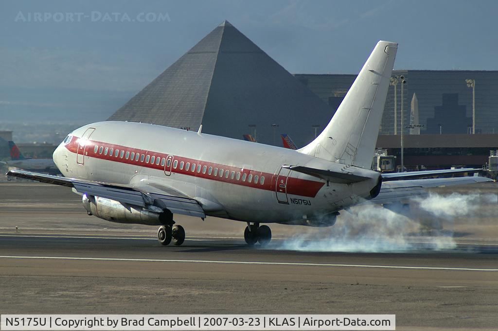 N5175U, 1974 Boeing 737-200 C/N 20689, J.A.N.E.T. Airlines EG & G - Layton, Utah / 1974 Boeing 737-200