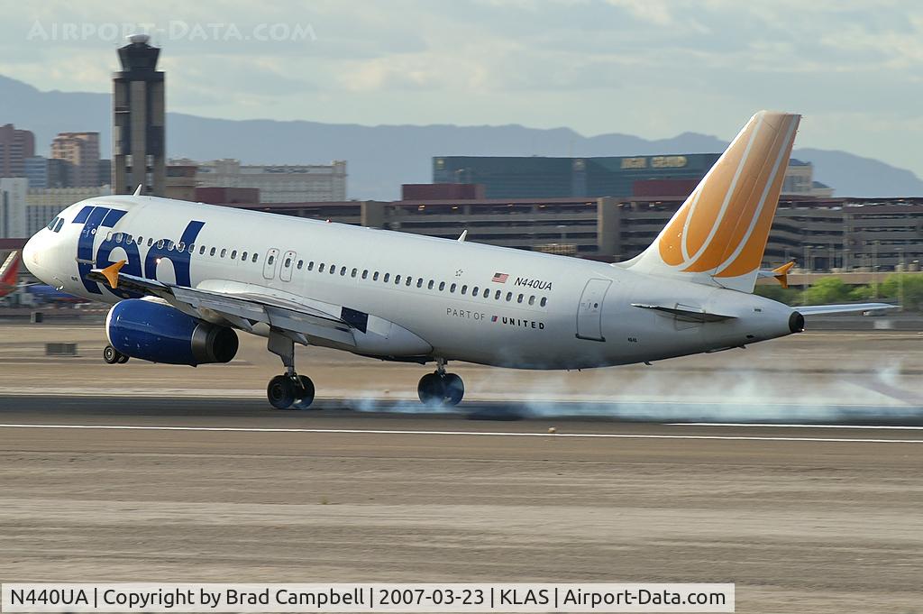 N440UA, 1997 Airbus A320-232 C/N 702, Ted Airlines / 1997 Airbus Industrie A320-232