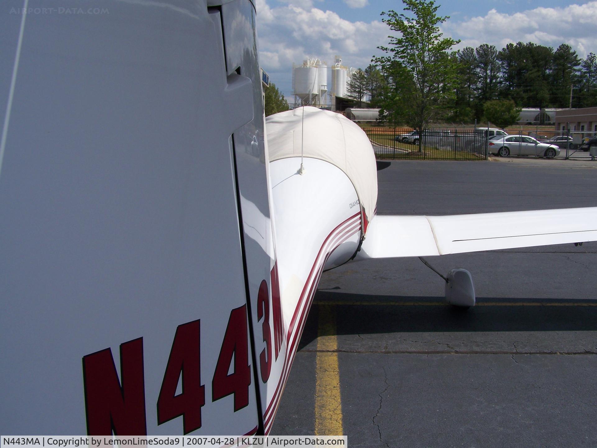 N443MA, 2004 Diamond DA-40 Diamond Star C/N 40.402, Just Another Day