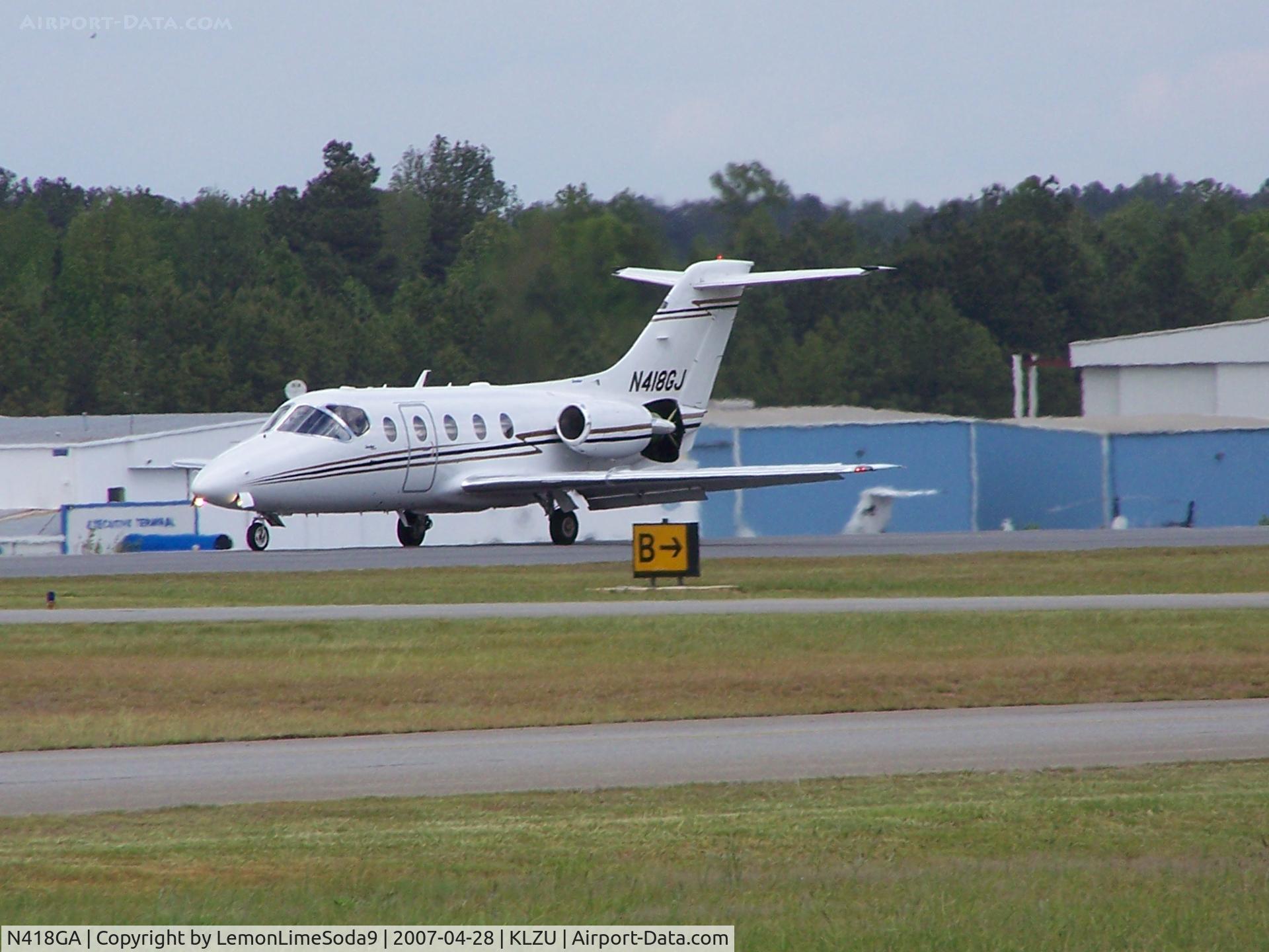N418GA, Gulfstream Aerospace G-IV C/N 1418, Just Another Day