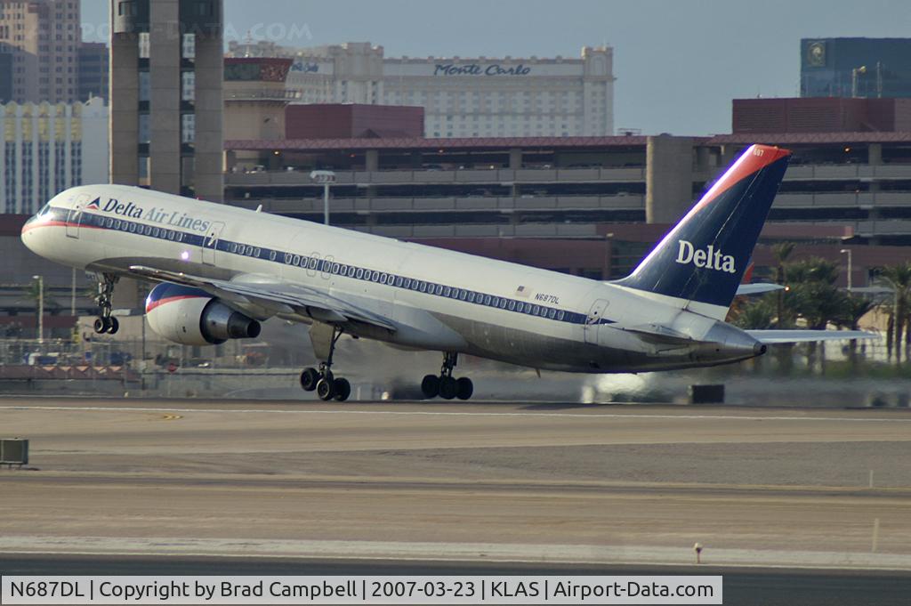 N687DL, 1998 Boeing 757-232 C/N 27586, Delta Airlines / 1998 Boeing 757-232