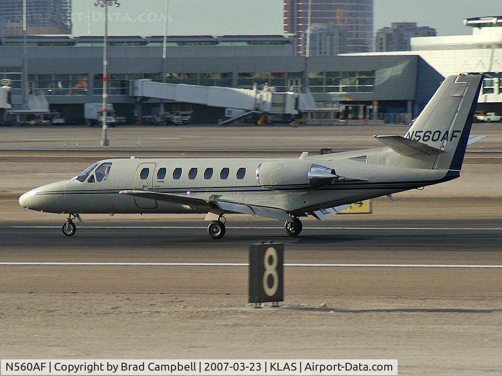 N560AF, 1990 Cessna 560 C/N 560-0100, Falcon CCV - Wilmington, Delaware / 1990 Cessna 560