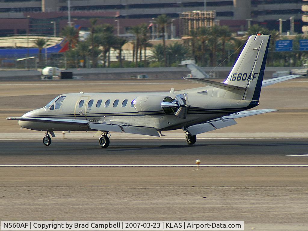 N560AF, 1990 Cessna 560 C/N 560-0100, Falcon CCV - Wilmington, Delaware / 1990 Cessna 560