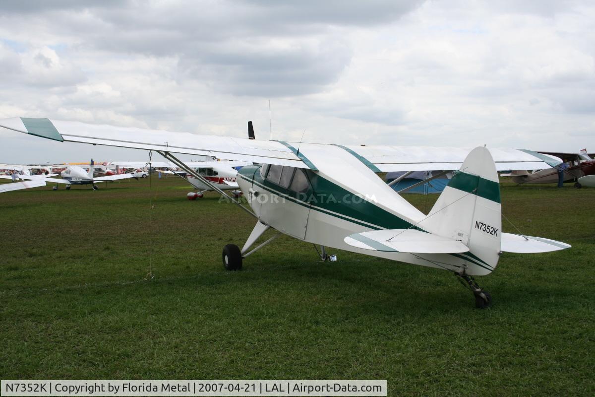 N7352K, 1950 Piper PA-20 Pacer C/N 20-260, PA-20