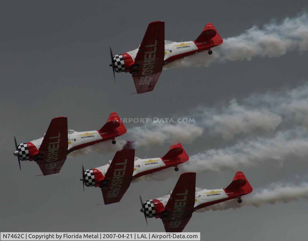 N7462C, North American AT-6B Texan C/N 121-43211, AT-6 Aeroshell