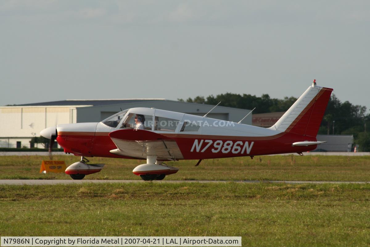 N7986N, 1969 Piper PA-28-180 C/N 28-5412, PA-28-180