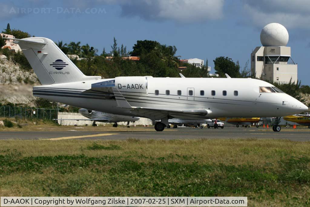 D-AAOK, 2004 Bombardier Challenger 604 (CL-600-2B16) C/N 5585, visitor