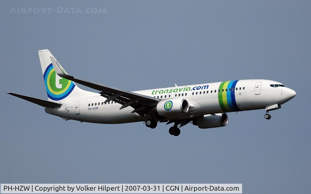 PH-HZW, 2002 Boeing 737-8K2 C/N 29345, Boeing 737-8K2