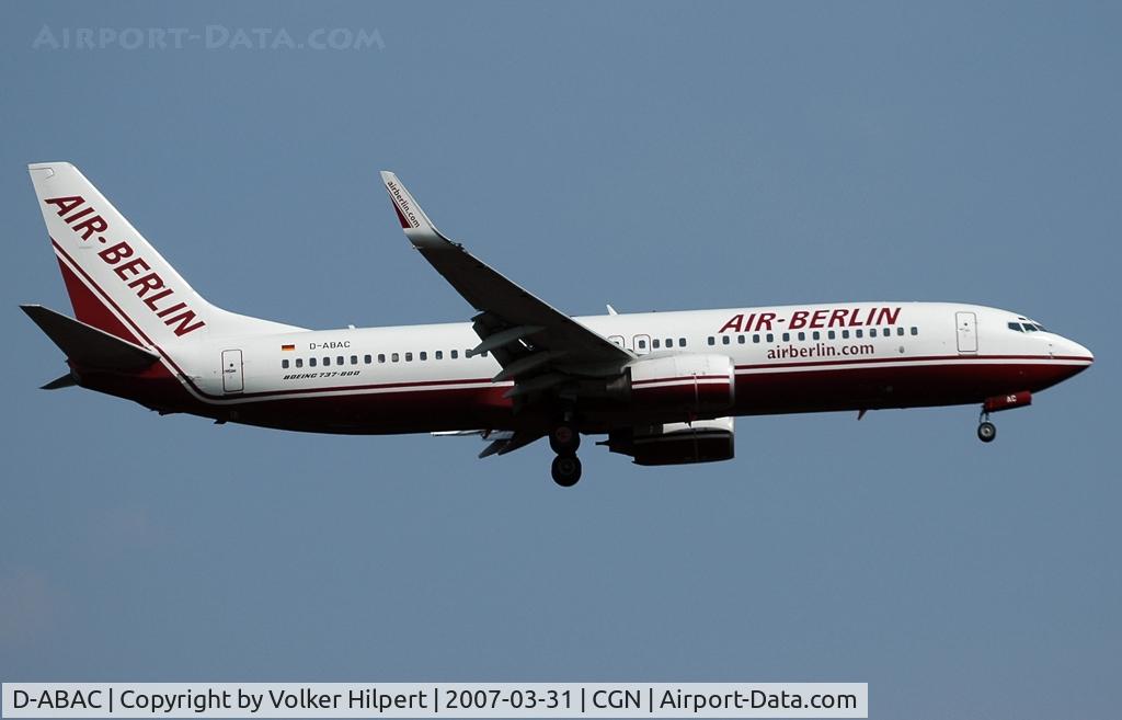 D-ABAC, 2000 Boeing 737-86J C/N 30501, Boeing 737-86J