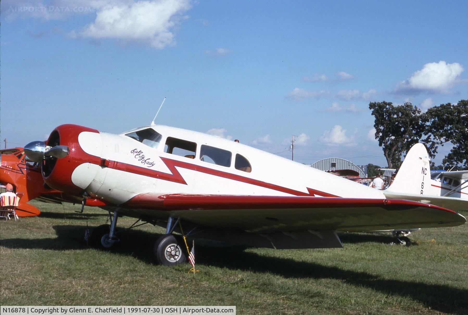 N16878, 1937 Fairchild F-45 C/N 4014, Fairchild 45 at the EAA Fly In