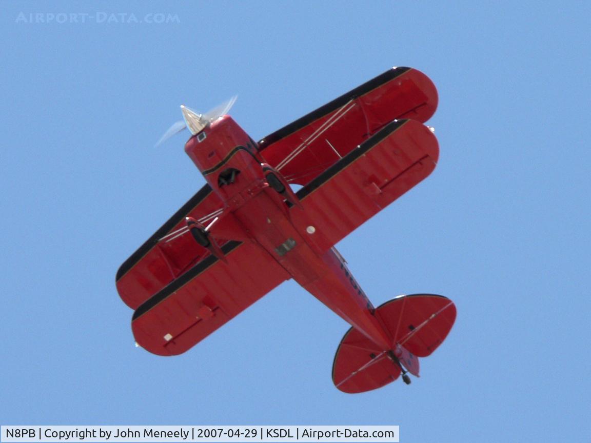 N8PB, 1974 Aerotek Pitts S-2A Special C/N 2071, Circuit-bashing at Scottsdale