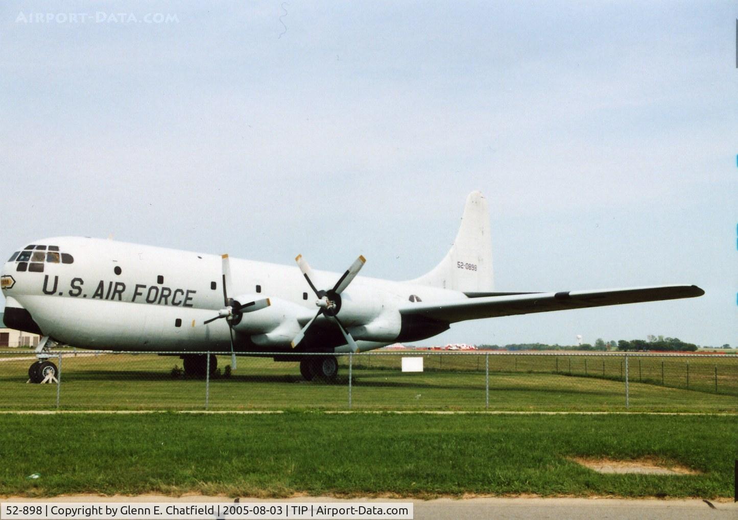 52-898, 1952 Boeing KC-97G-23-BO Stratofreighter C/N 16592, C-97G at the Octave Chanute Aviation Center