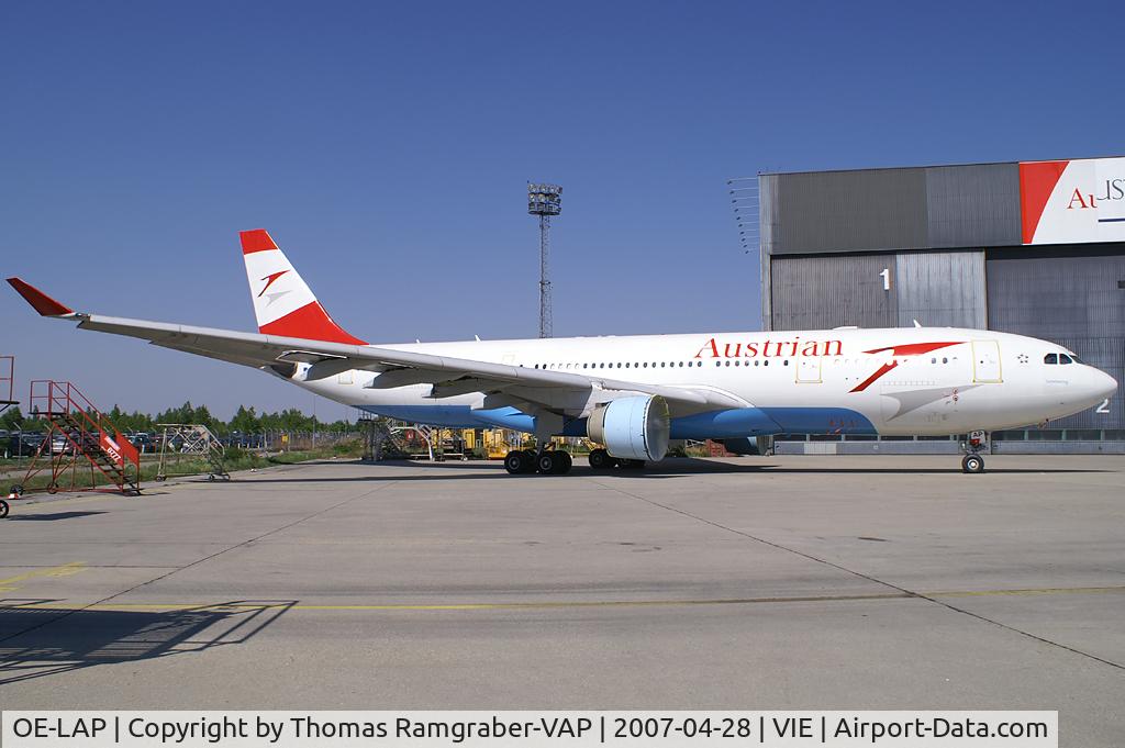 OE-LAP, 2000 Airbus A330-223 C/N 317, Austrian Airlines Airbus A330-200