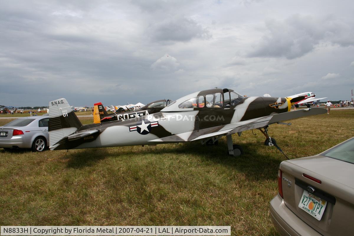N8833H, North American NAVION C/N NAV-4-833, L-17