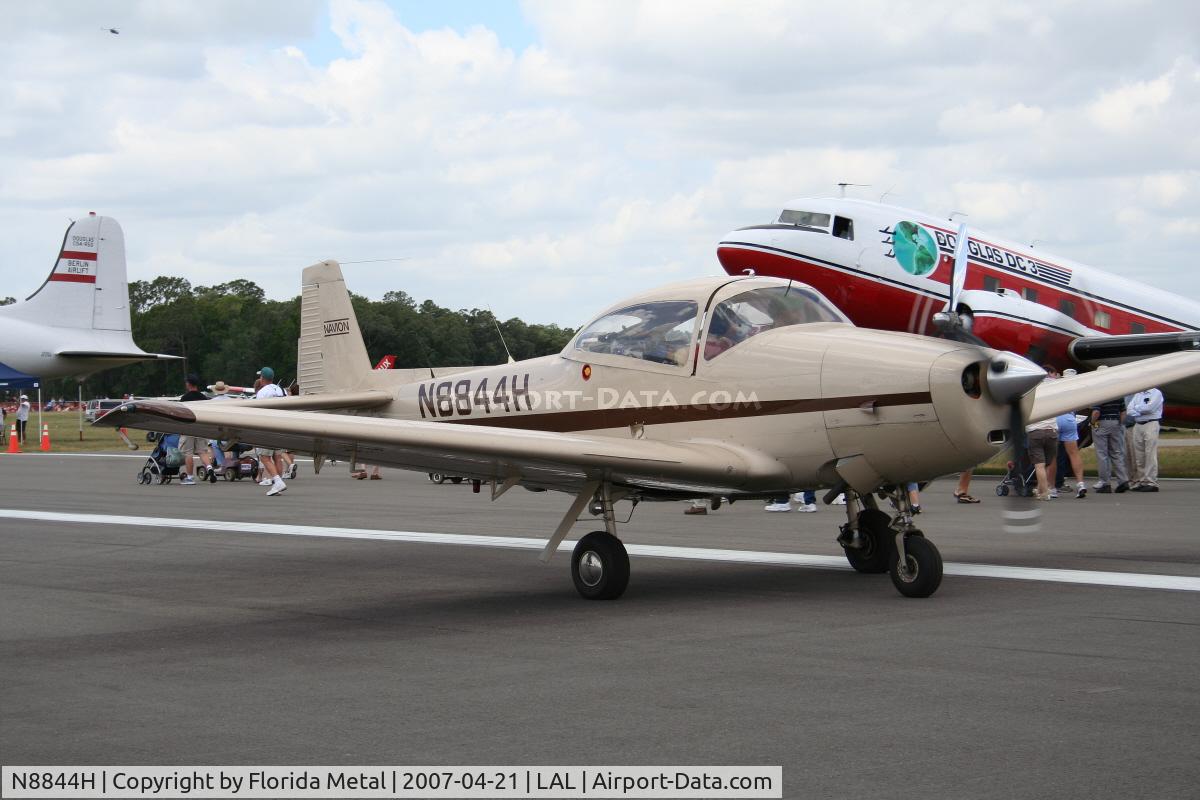 N8844H, 1947 North American Navion C/N NAV-4-844, Navion