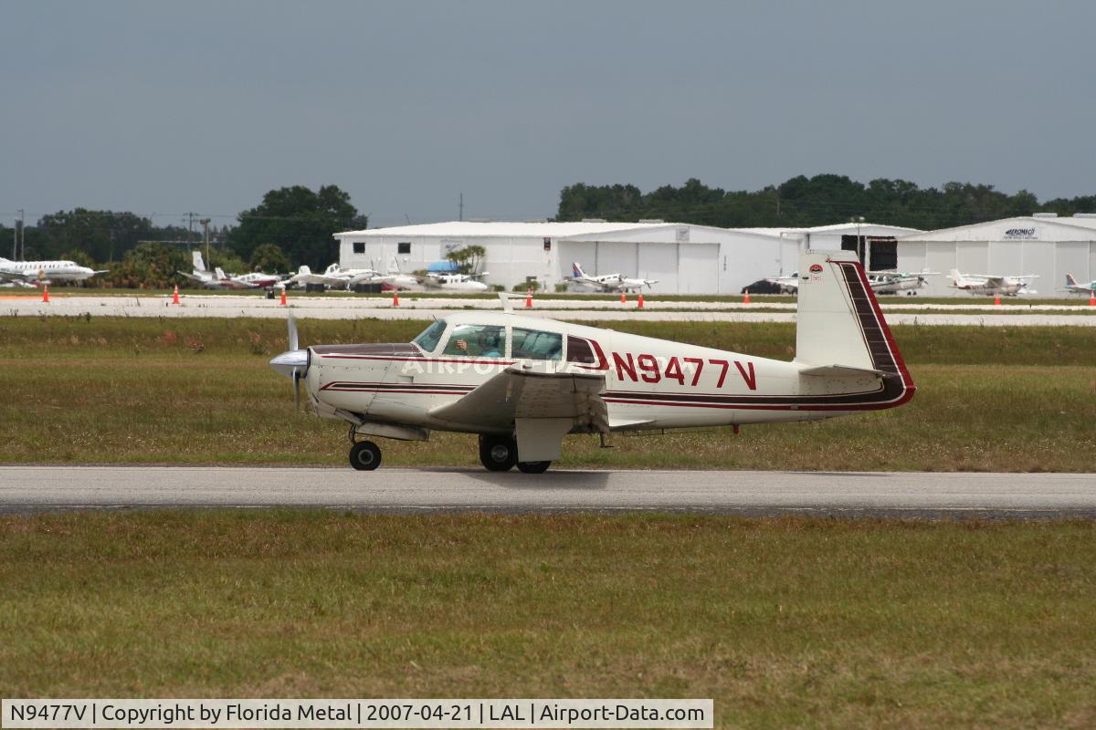 N9477V, 1970 Mooney M20C Ranger C/N 700062, M20C