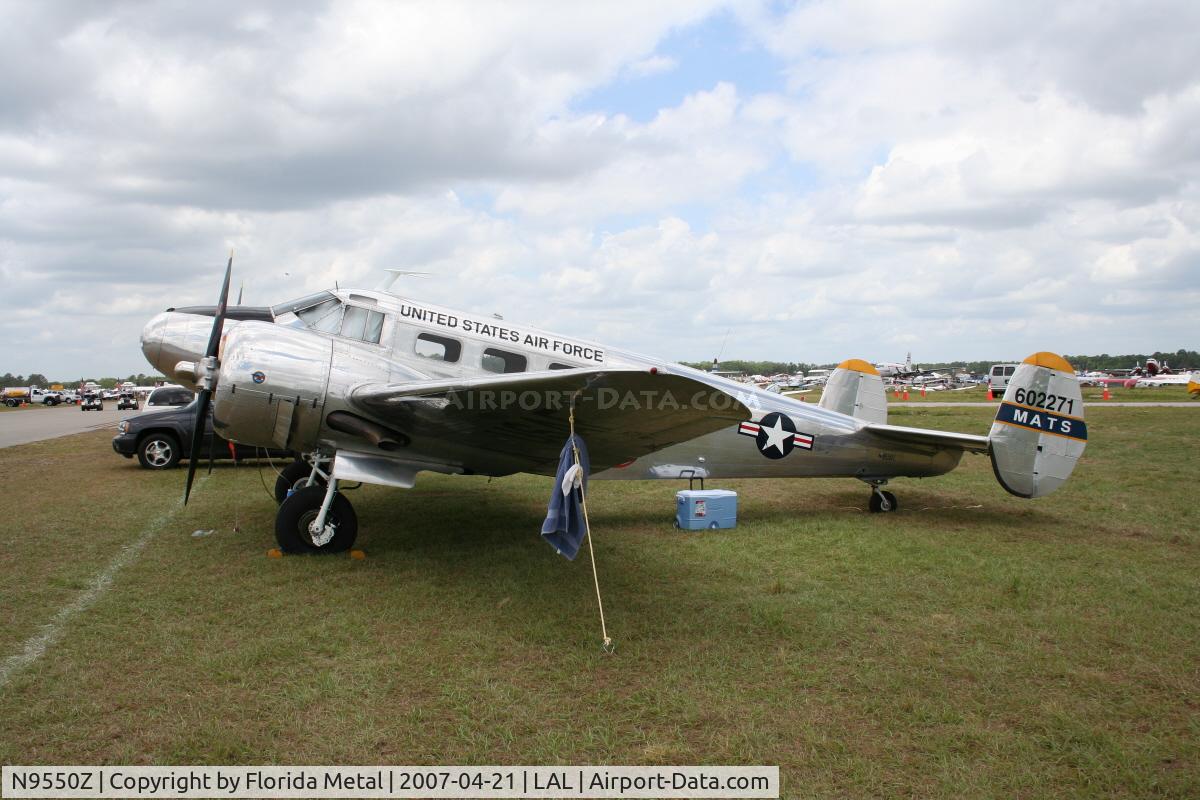 N9550Z, 1953 Beech C-45H/18S Expeditor C/N AF-586, C-45