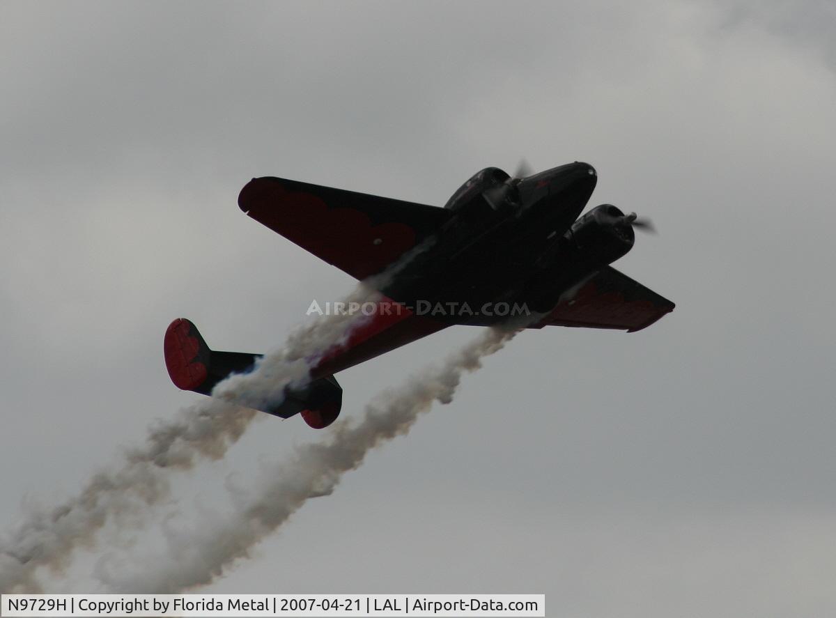 N9729H, 1942 Beech C18S C/N 8205, C18