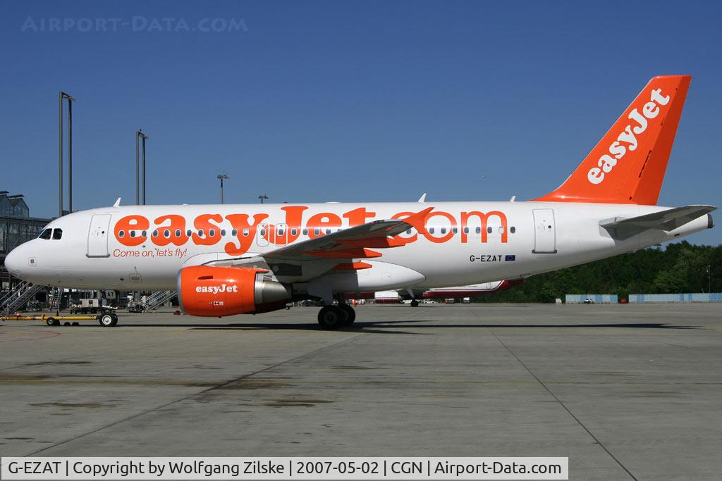 G-EZAT, 2006 Airbus A319-111 C/N 2782, visitor