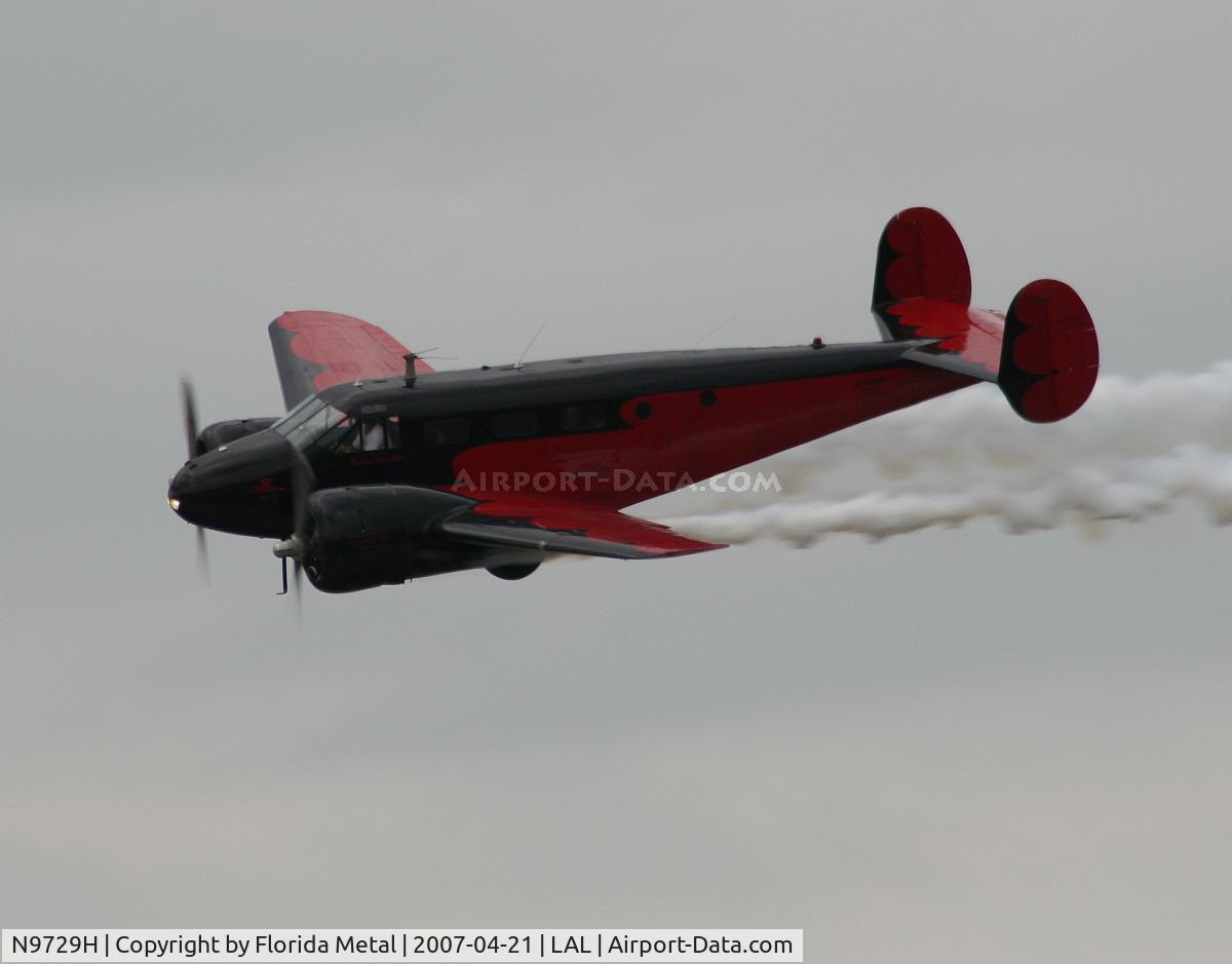 N9729H, 1942 Beech C18S C/N 8205, C18S