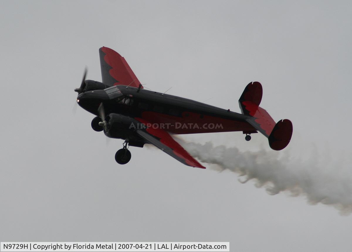 N9729H, 1942 Beech C18S C/N 8205, C18S