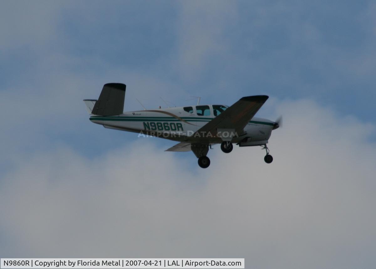 N9860R, 1960 Beech M35 Bonanza C/N D-6407, M35