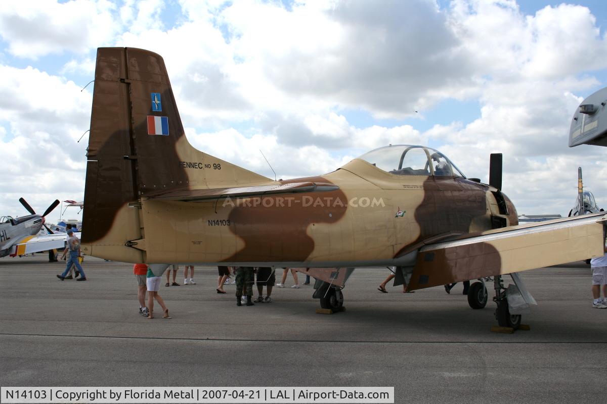 N14103, 1951 North American T-28B Trojan C/N 174-108, T-28