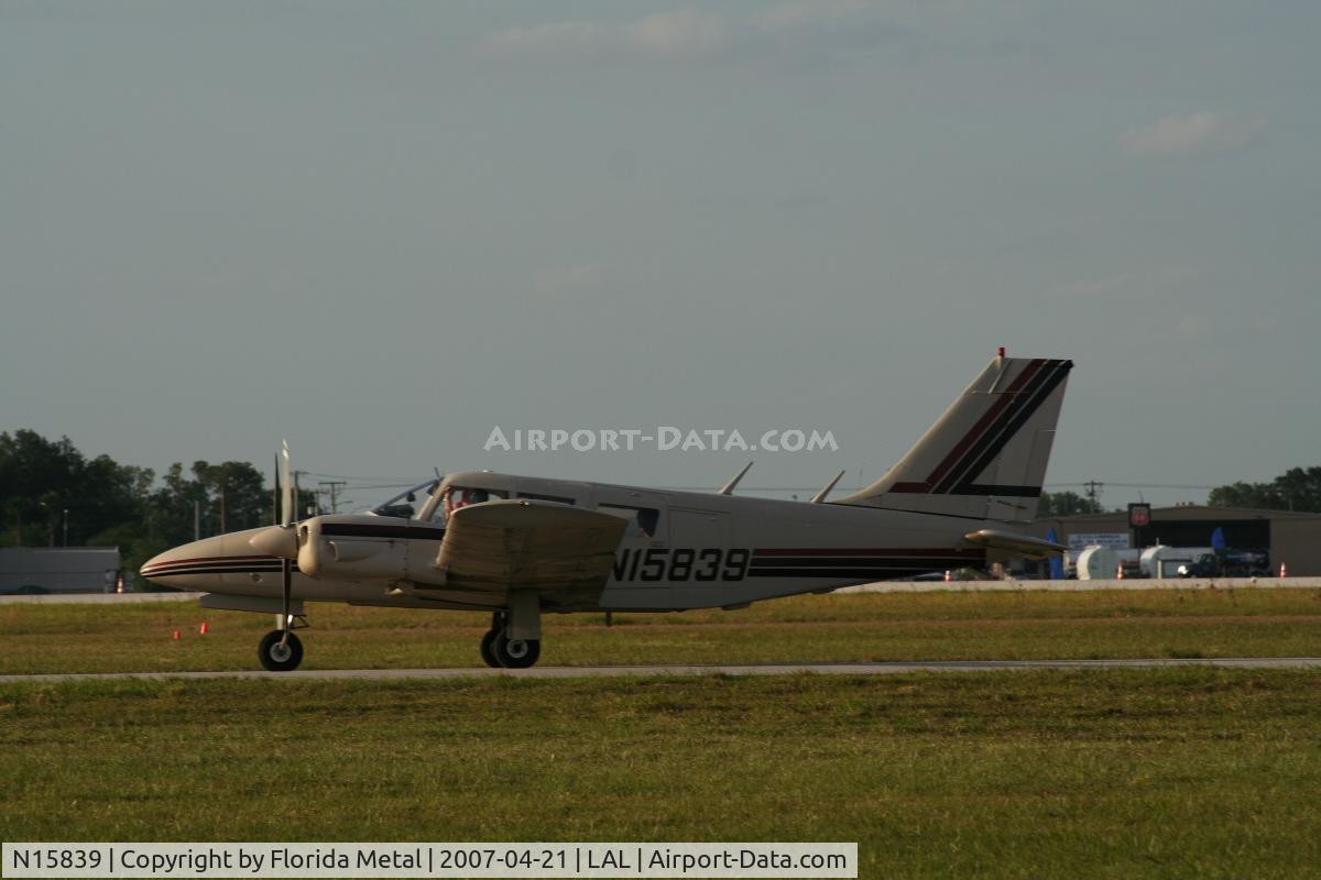 N15839, 1972 Piper PA-34-200 C/N 34-7350100, PA-34