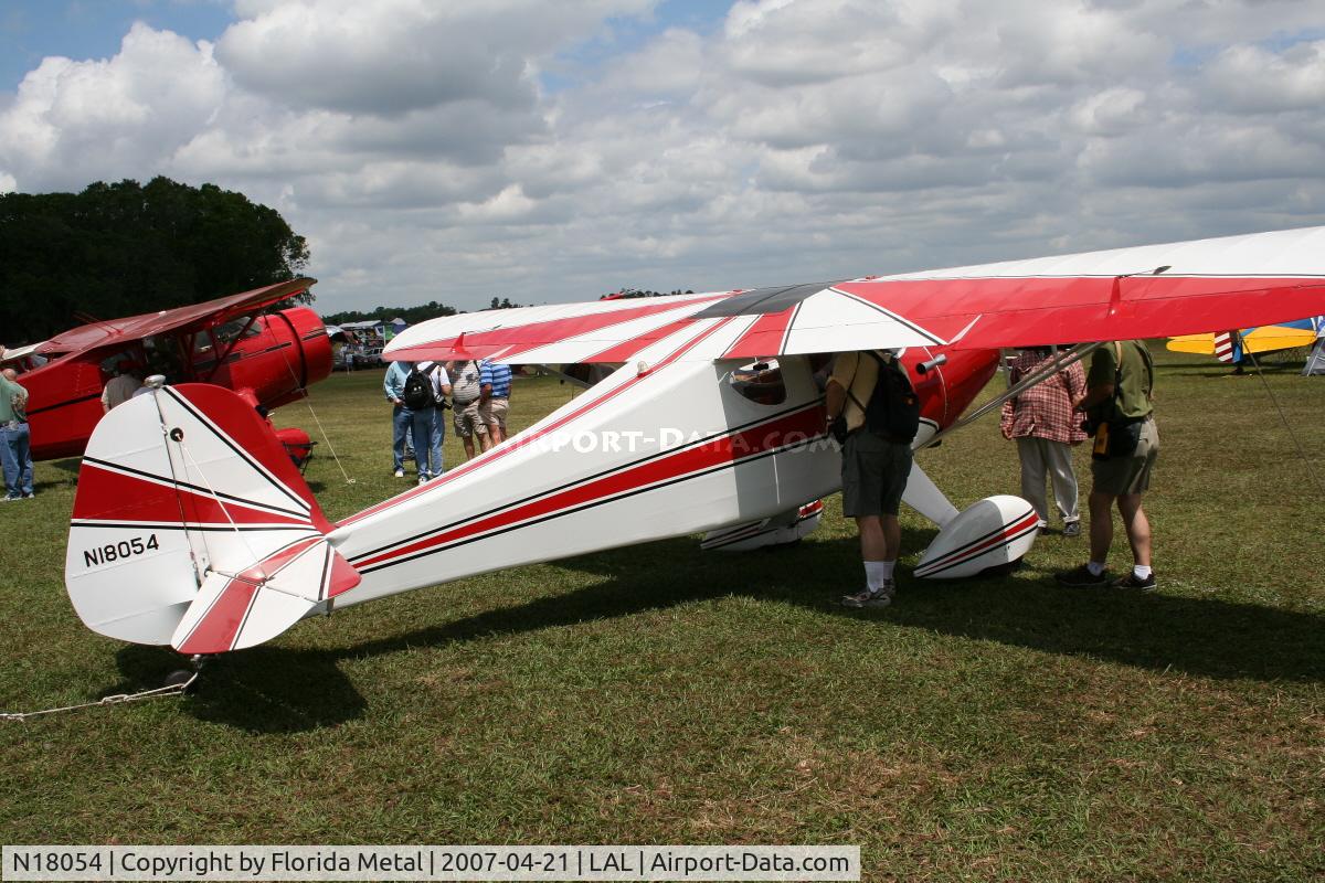 N18054, 1937 Monocoupe 90A C/N A-763, Monocoupe 90A