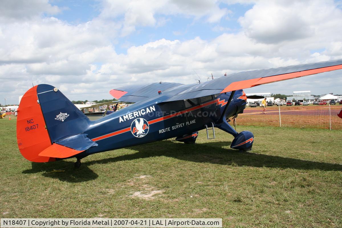 N18407, 1937 Stinson SR-9C Reliant C/N 5313, SR-9C
