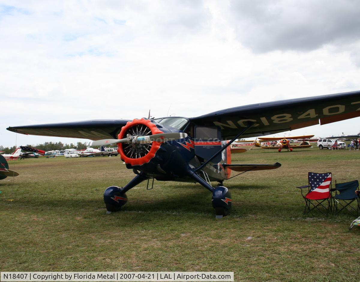 N18407, 1937 Stinson SR-9C Reliant C/N 5313, SR-9C
