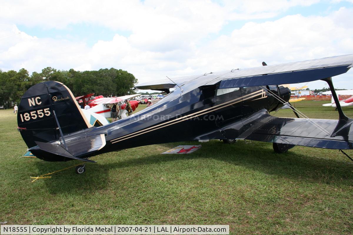 N18555, 1937 Beech F17D Staggerwing C/N 157, Beech F17D
