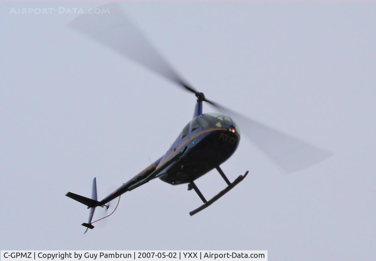 C-GPMZ, 2001 Robinson R44 C/N 0987, 2001 Robinson R44 used by Abbotsford,BC police
